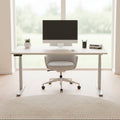 Levanta Leap Height Adjustable Desk with Scallop Top 120|140|160|180cm Wide