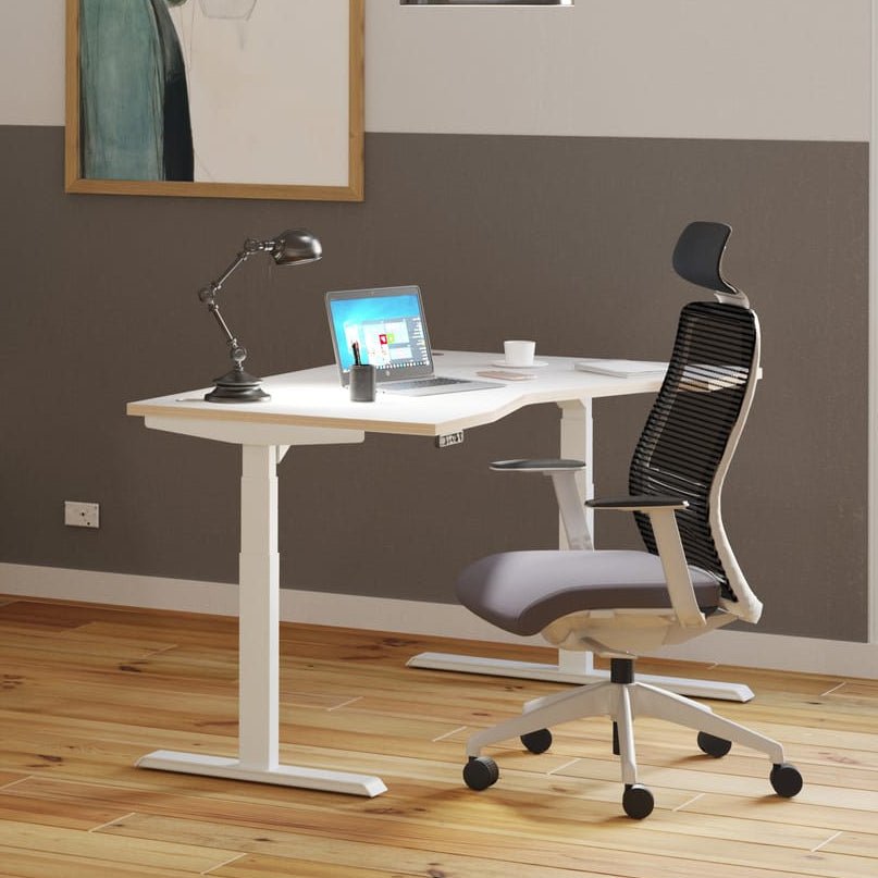 Levanta Leap K Top Height Adjustable Desk 160cm Wide LH | RH
