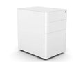 Moda Plus Pedestal Storage Cabinet - SKU: MODA - MP3 - PLUS/WHT