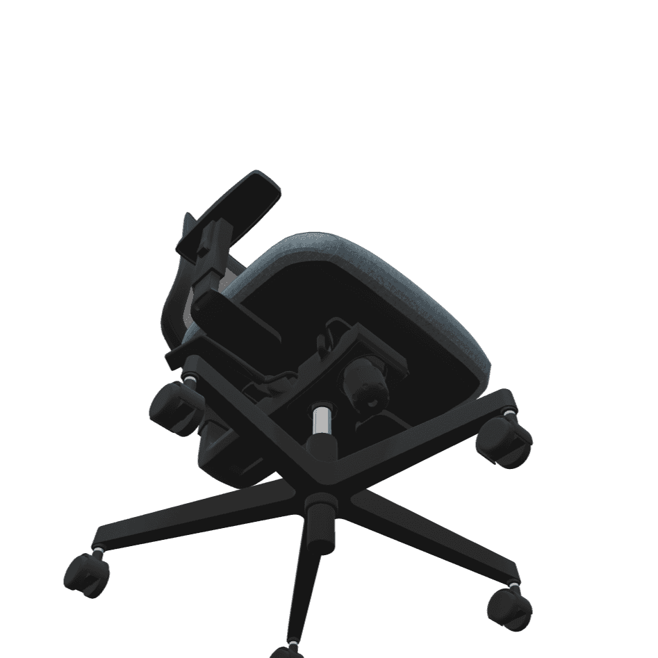 Nexter Swivel Chair Mesh Back Nowy Styl
