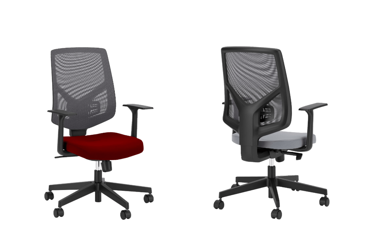 Nexter Swivel Chair Mesh Back Nowy Styl