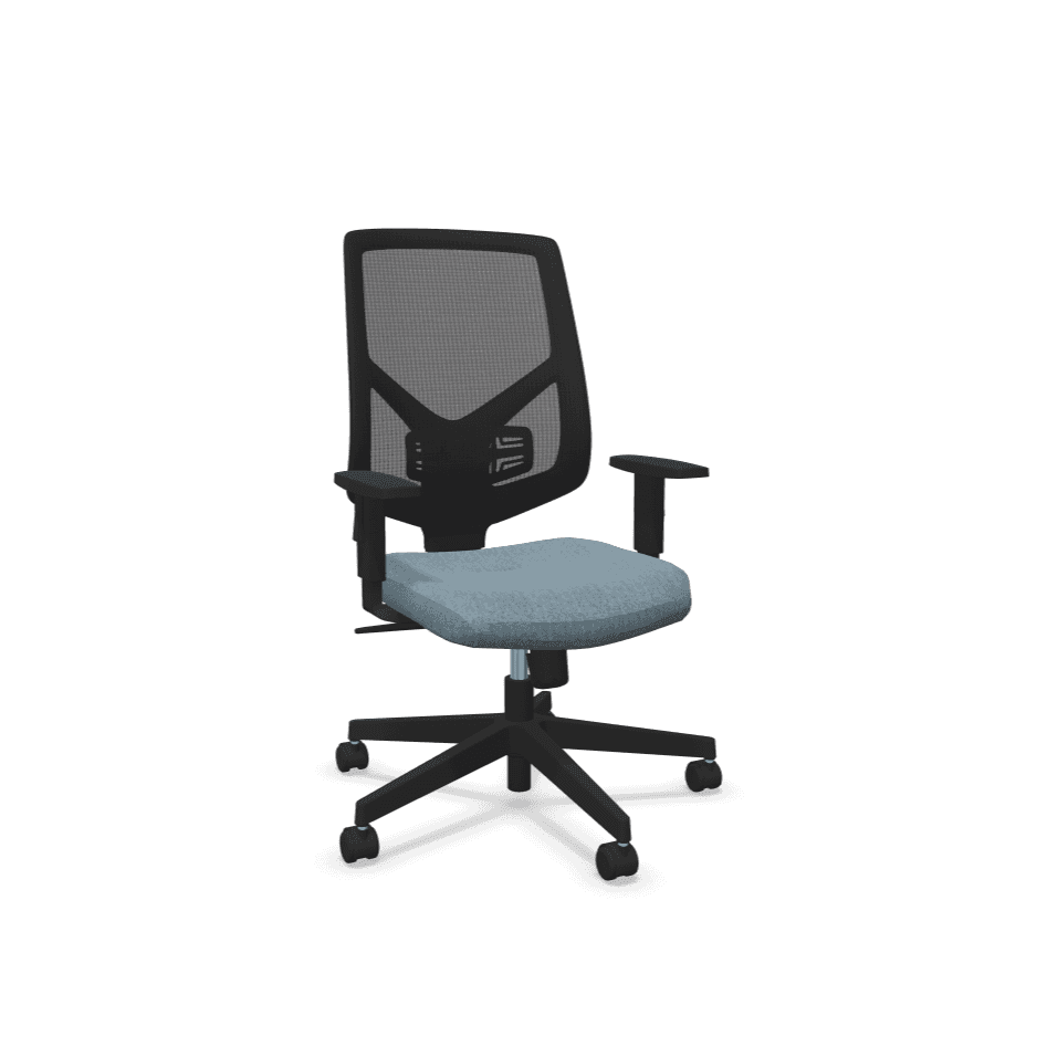 Nexter Swivel Chair Mesh Back Nowy Styl