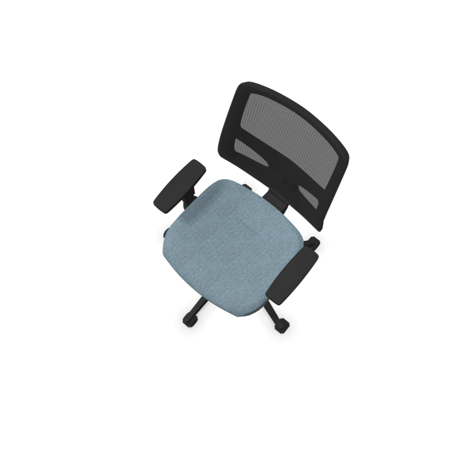 Nexter Swivel Chair Mesh Back Nowy Styl