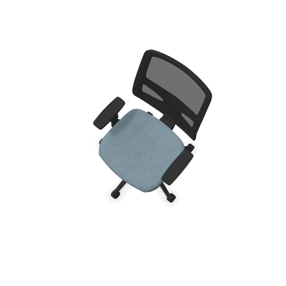 Nexter Swivel Chair Mesh Back Nowy Styl