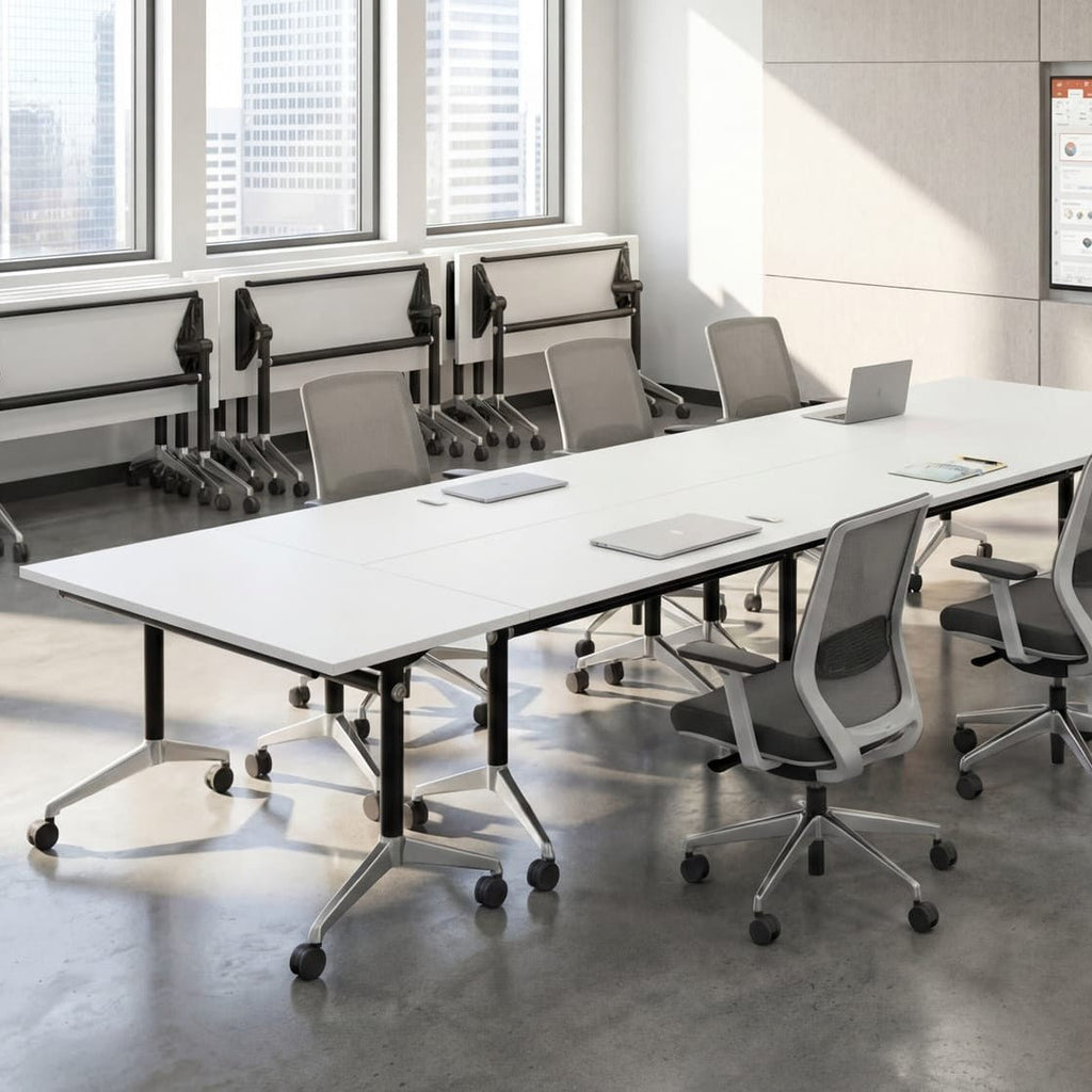 Office Meeting Table Tilty Mobile Desk/Table