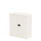 Office Stationery Cupboard Qube by Bisley Tall or Low 3 Colours