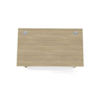 Office Panel legs Straight Desk 80cm deep Ashford SFAST 120cm American Oak