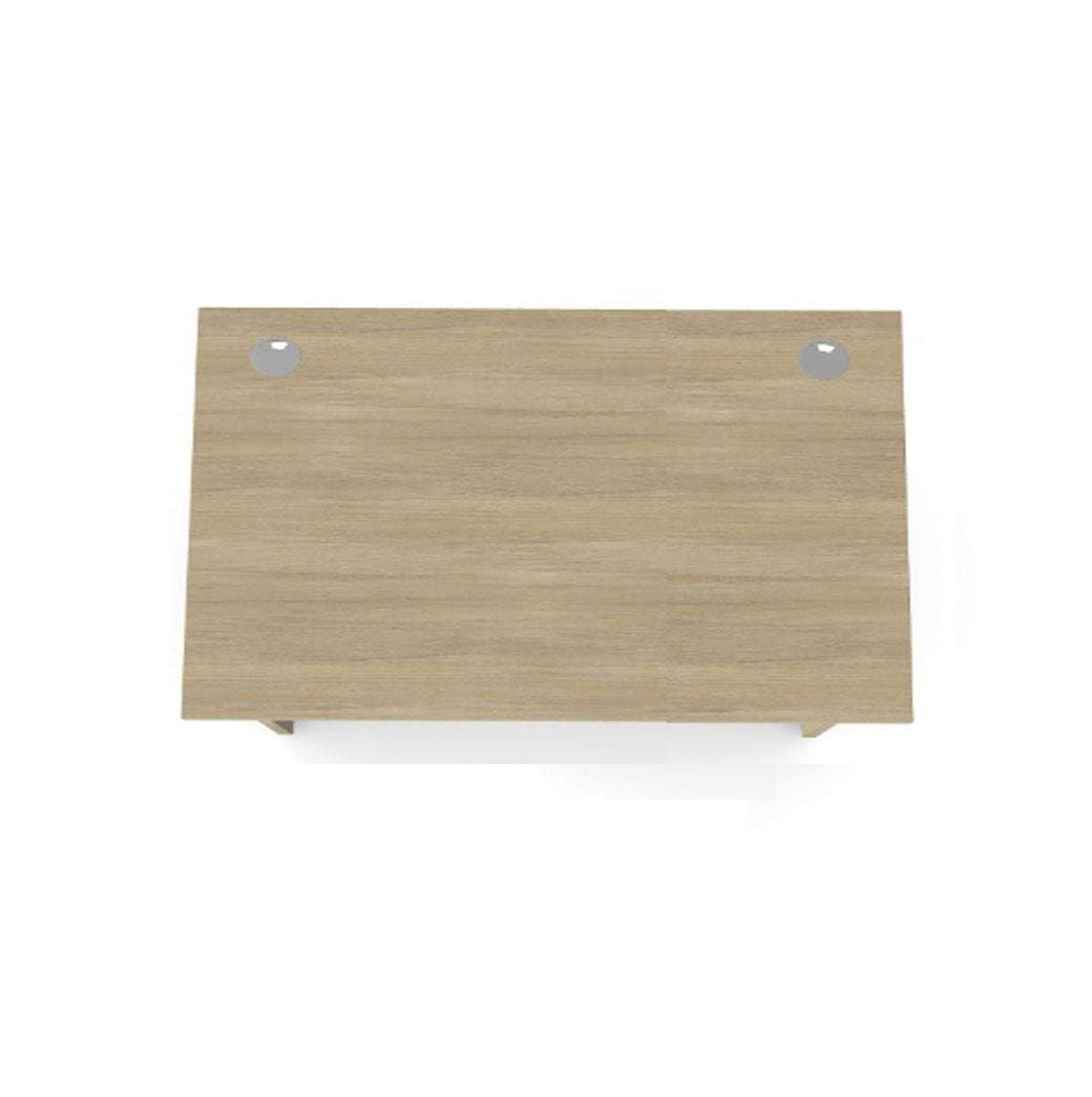 Office Panel legs Straight Desk 80cm deep Ashford SFAST 120cm American Oak