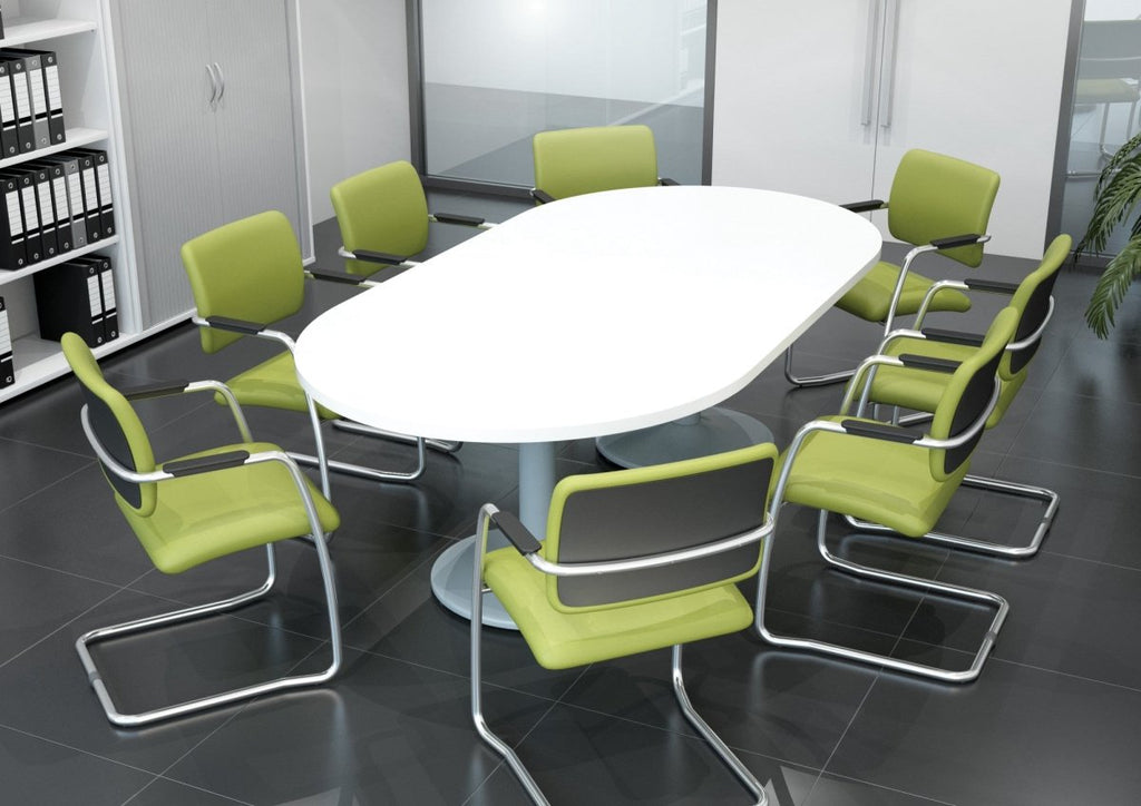 Office Stacking Chair OQ1 SeriesChrome legs and colour choice in 360 view