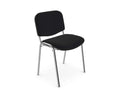 OI Series Office Chair Chrome Frame - SKU: OI3F/BBK, Fabric: BBK, Arms/Tables: NOT - REQUIREDTHATSMYOFFICE