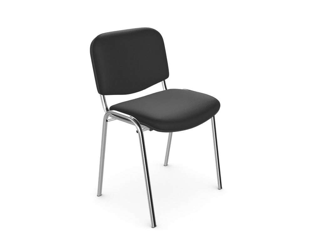 OI Series Office Chair Chrome Frame - SKU: OI3F/VBK, Fabric: VBK, Arms/Tables: NOT - REQUIREDTHATSMYOFFICE