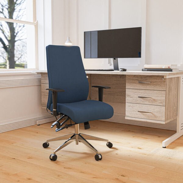 Onyx High Back Ergonomic Posture Office Chair  with Height Adjustable Arms
