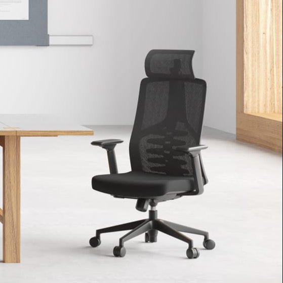 Operator Office Chair Mesh Back in Black X.44
