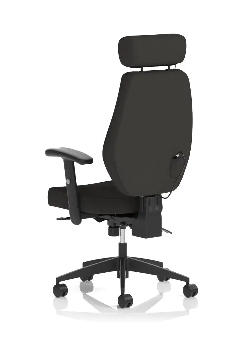 Operator Office Chair Nexus High Back Black Fabric Task