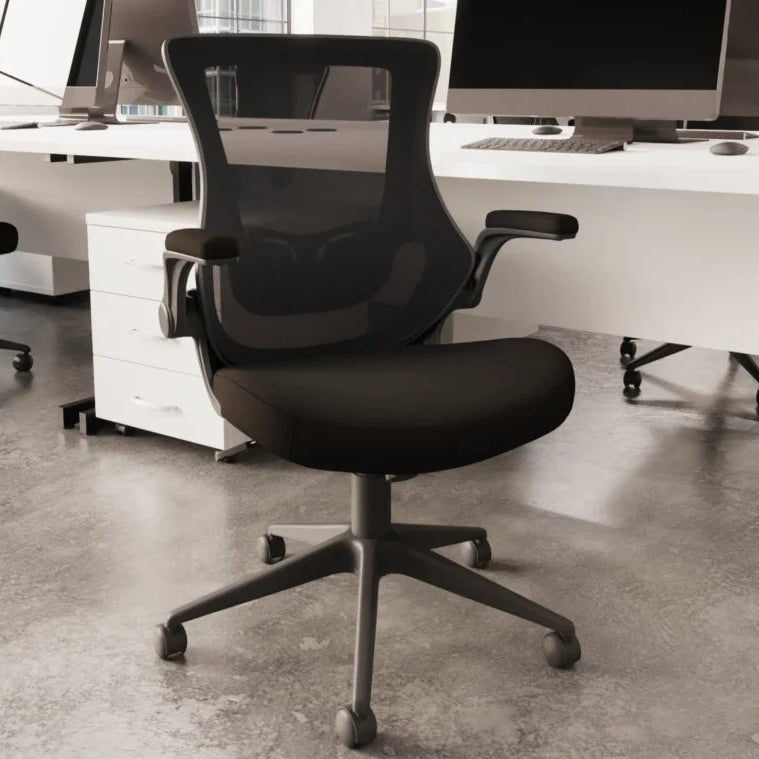 Orbit Office Chair Black Mesh Back