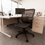 Palma Medium Mesh Back  Operator Office Chair Task with Arms