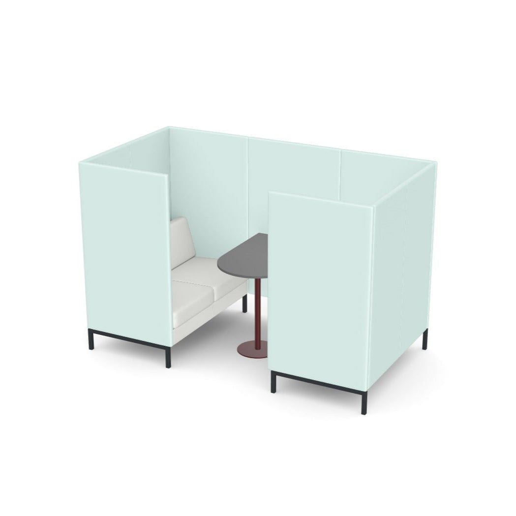 Platinum 4-Seater Sofa Booth with Table