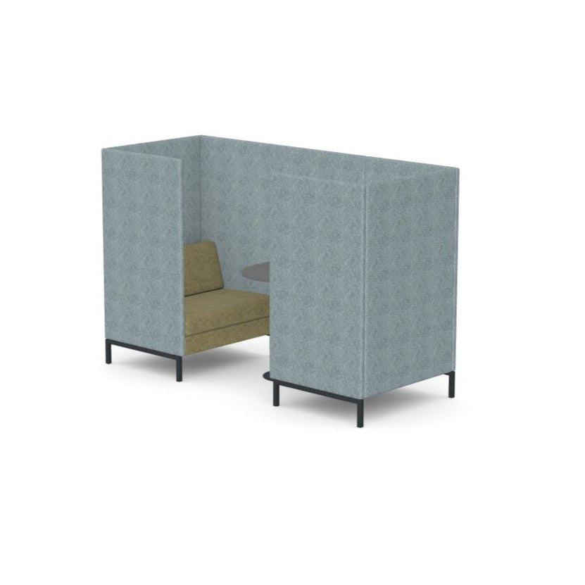 Platinum Office Booth Two Seater