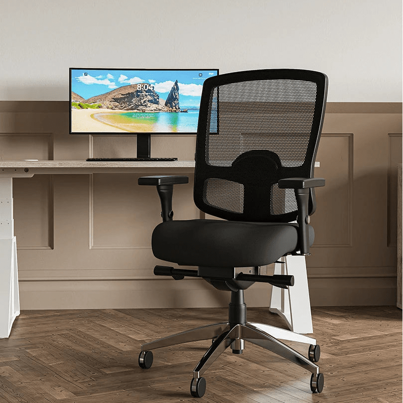 Regent High Mesh Back Task Operator Office Chair with Arms