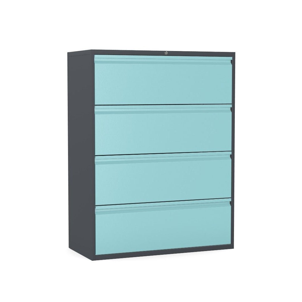 Side Filer 4 drawer Freedom Filing by Silverline FR40OWD4