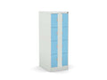 Silverline Kontrax Filing Cabinet Custom - SKU: FCEC4F2TGreyPastelBlueSemiGlossSL