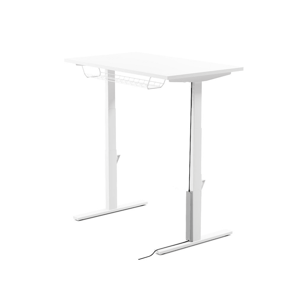 Magnetic cable cover for leap desk 