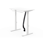 Cable slinky in black white or silver
