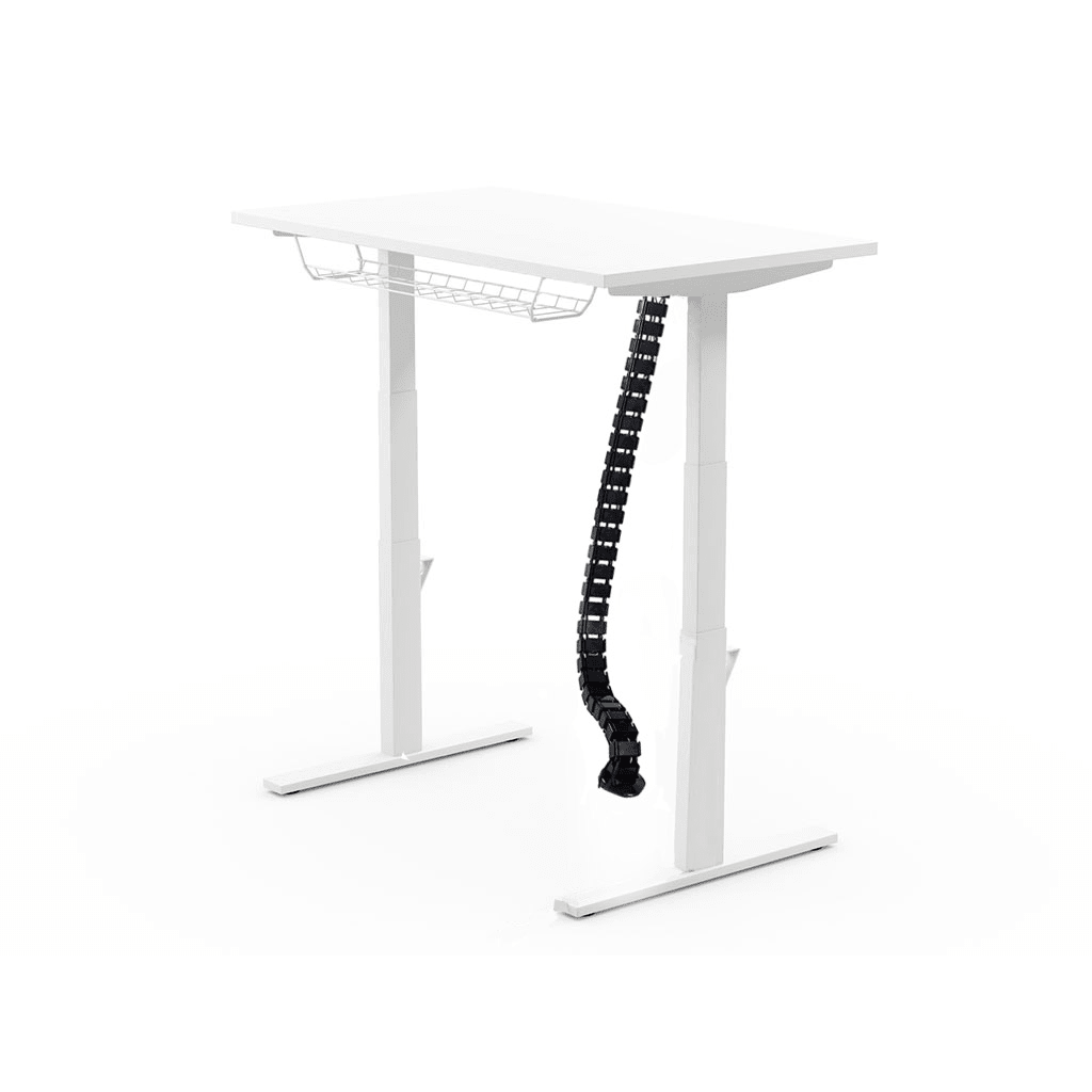 Cable slinky in black white or silver
