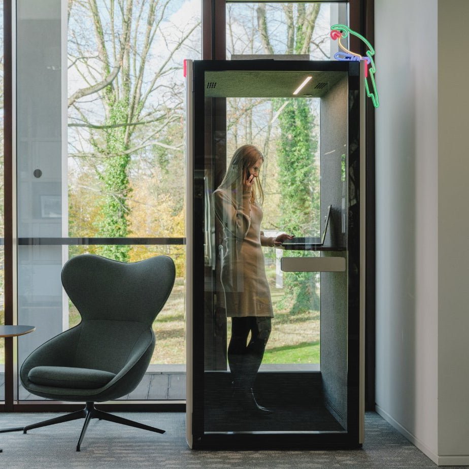 Spix Office Phone Booth by Nowy Styl 100cm W 100cm D 223cm H