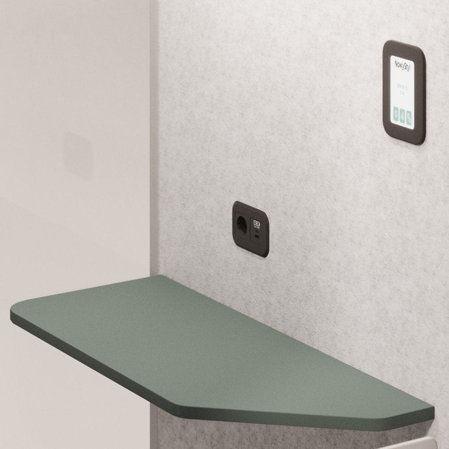 Spix Office Phone Booth by Nowy Styl 100cm W 100cm D 223cm H