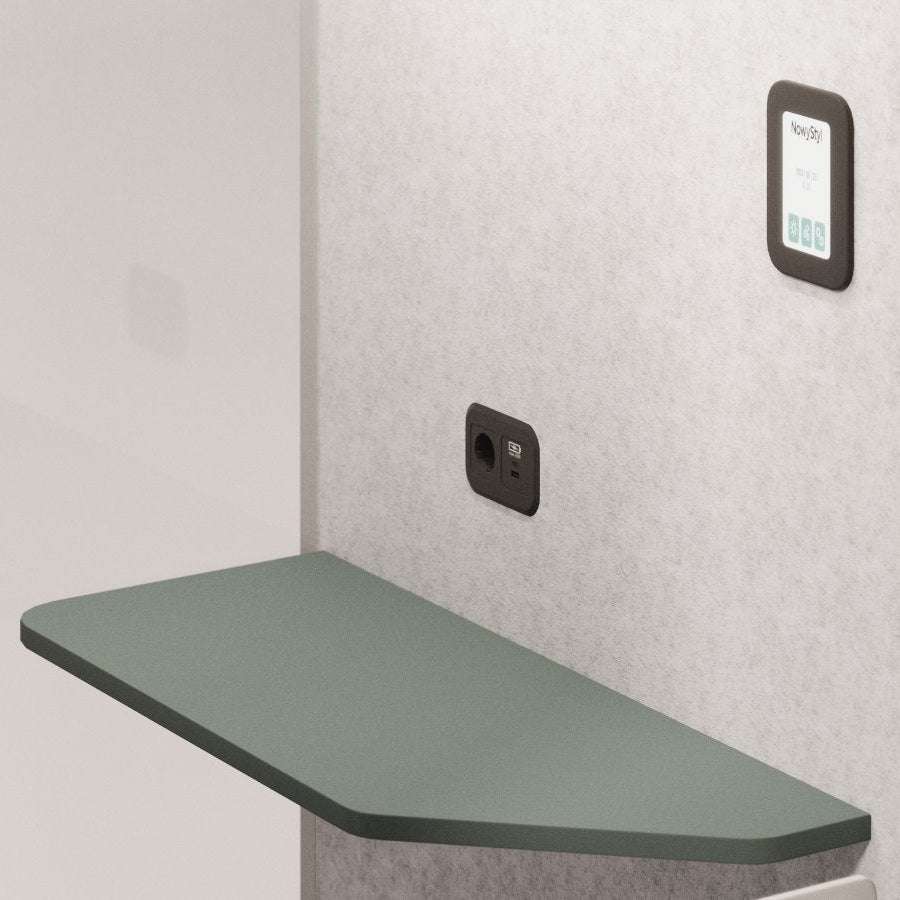 Spix Office Phone Booth by Nowy Styl 100cm W 100cm D 223cm H