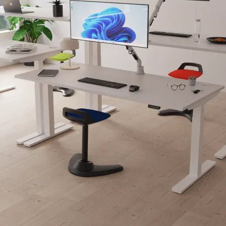 Fuller Medium Mesh Back Task Operator Office Chair with Folding Arms