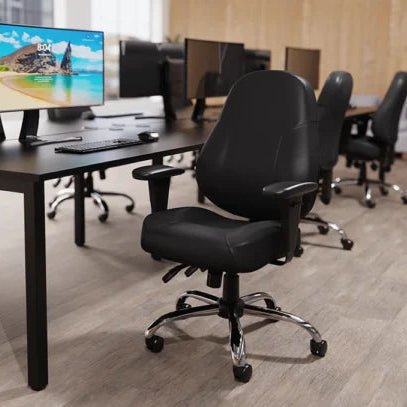 Storm High Back  Task Operator Office Chair with Arms