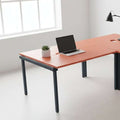 Uni Bench Desk Extension 2 Person Open Leg Portal or Scallop Top