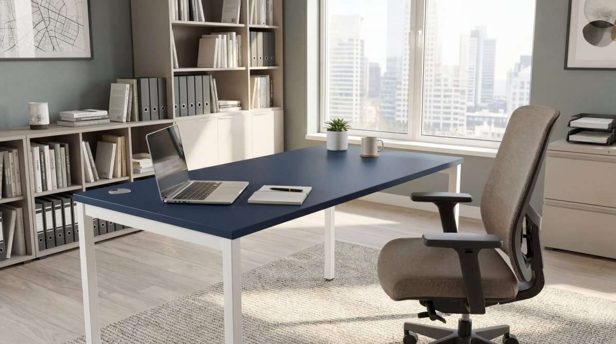 Uni Bench Single Extension Desk 1 Person Open Leg Colourful DeskBench Desk