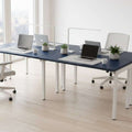Bench Single Uni Extension Desk 1 Person Open Leg Colourful Desk