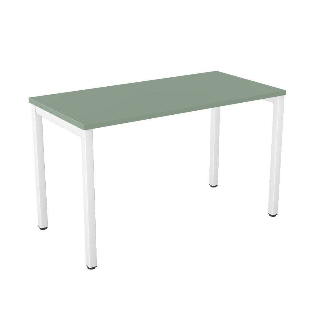 Bench Single Uni Desk 1 Person Open Leg Colourful Desks