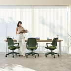 UX Operator or Meeting Office Chair Mesh Back Blue/Green/Black or White