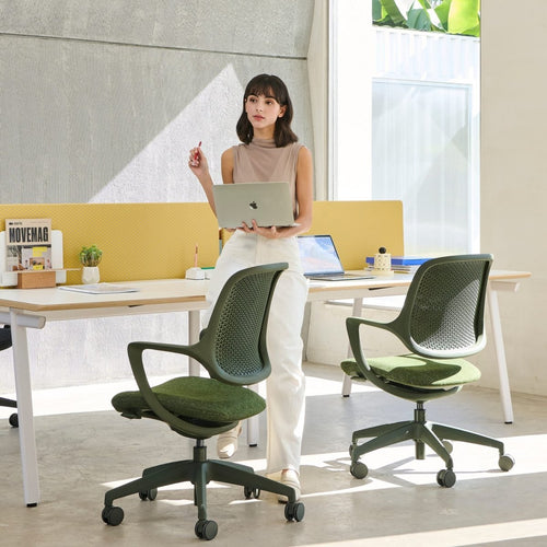 UX Operator or Meeting Office Chair Mesh Back Blue/Green/Black or White