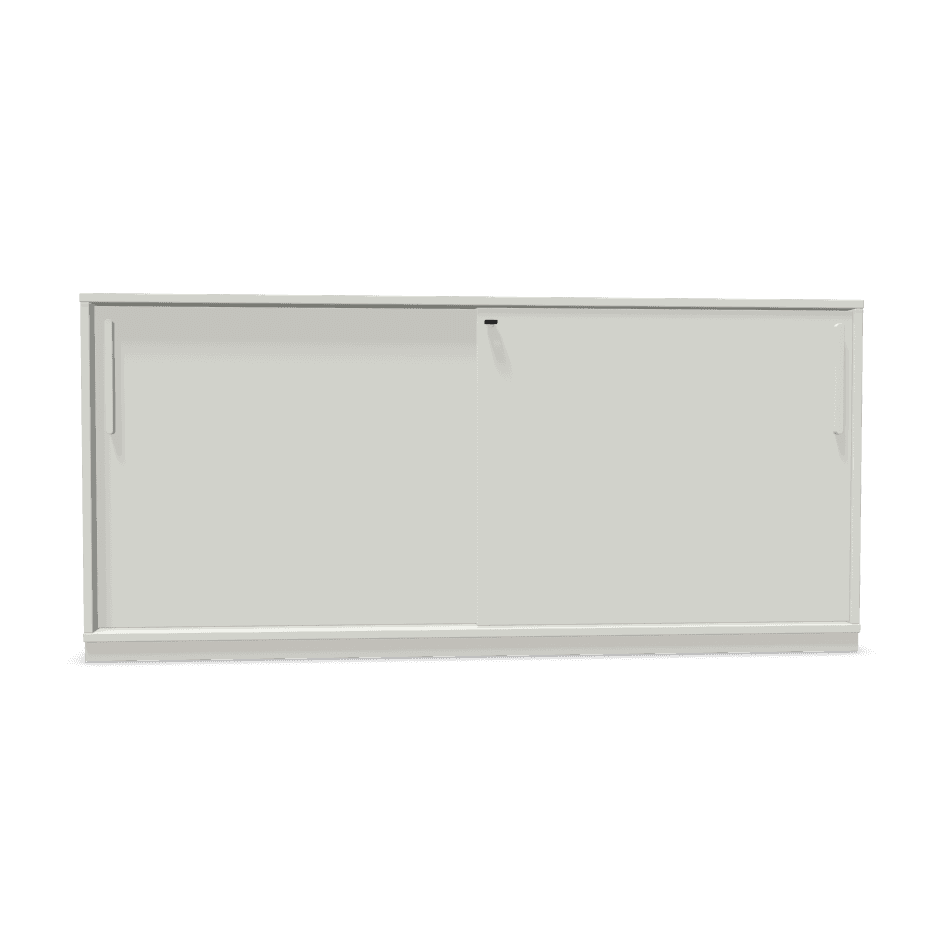 Sqart White SLiding door cabinet 160cm Wide by nowy styl