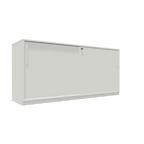 Sqart White SLiding door cabinet 160cm Wide by nowy styl