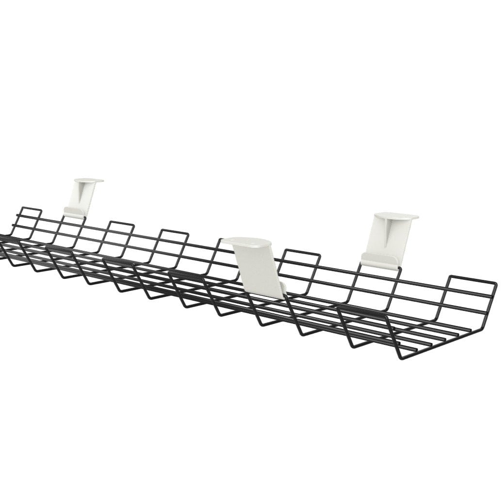 Wide Desk Cable Tray Wire