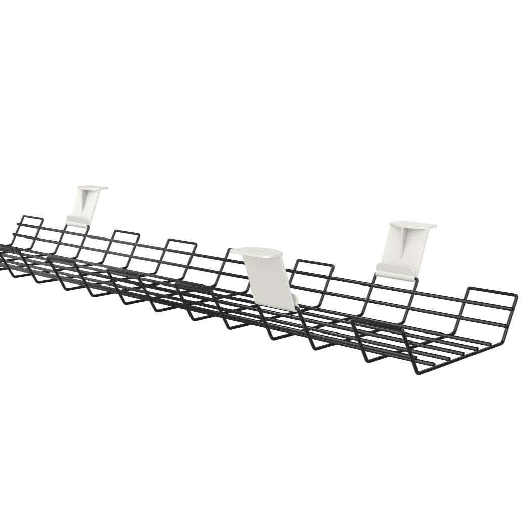 Wide Desk Cable Tray Wire