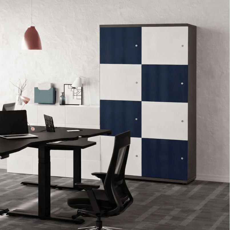 Office Locker Wooden 8 or 10 Door Digital RFID Lock