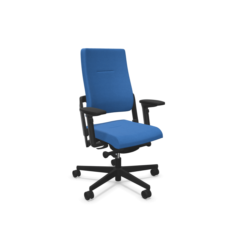 Xilium Swivel Chair  Upholstered Back by Nowy Style