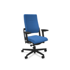 Xilium Swivel Chair  Upholstered Back by Nowy Style