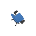 Xilium Swivel Chair Mesh or Upholstered Back by Nowy Style