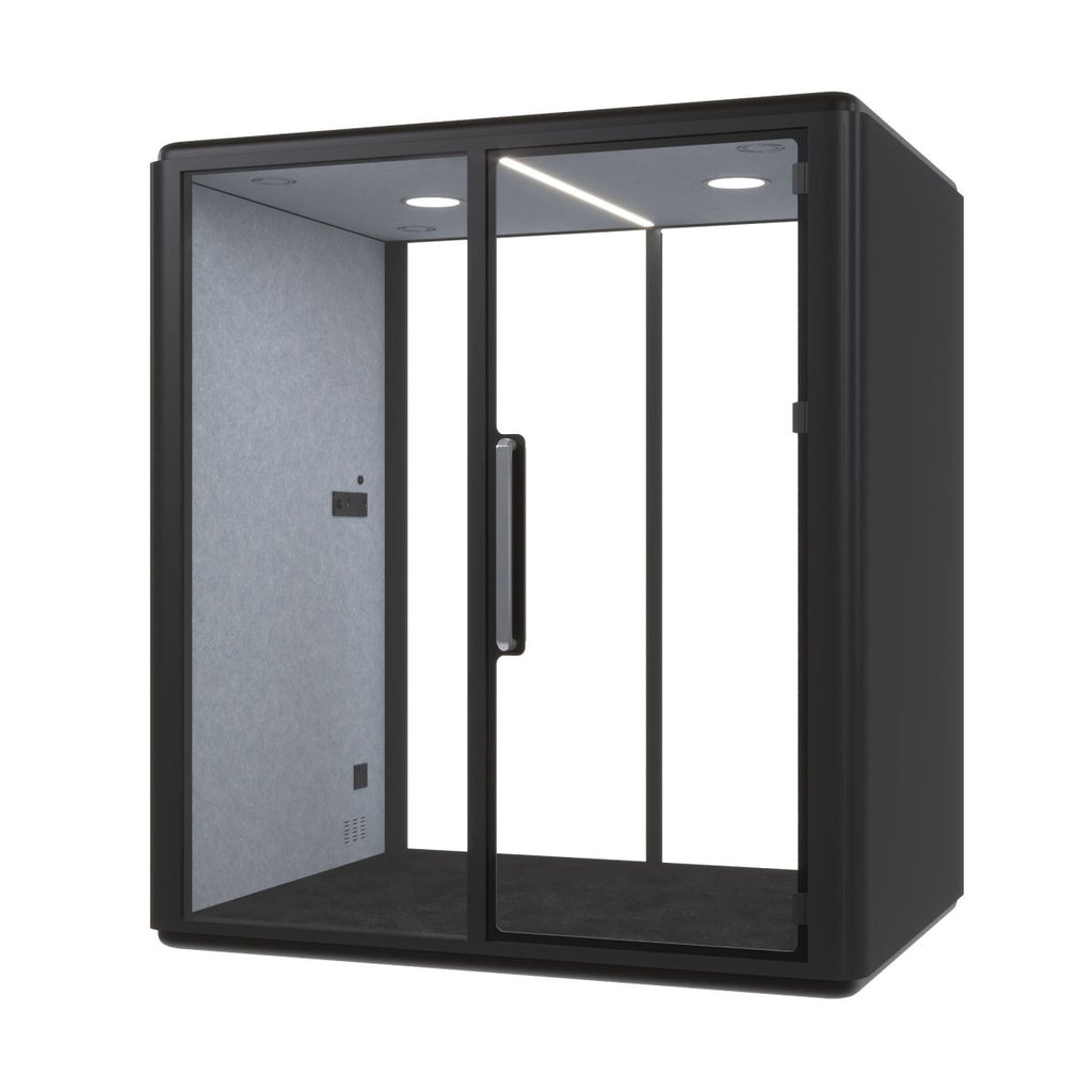Zeno Hybrid Plus Phone Booth Acoustic Office POD Room 195cm W 128cm D