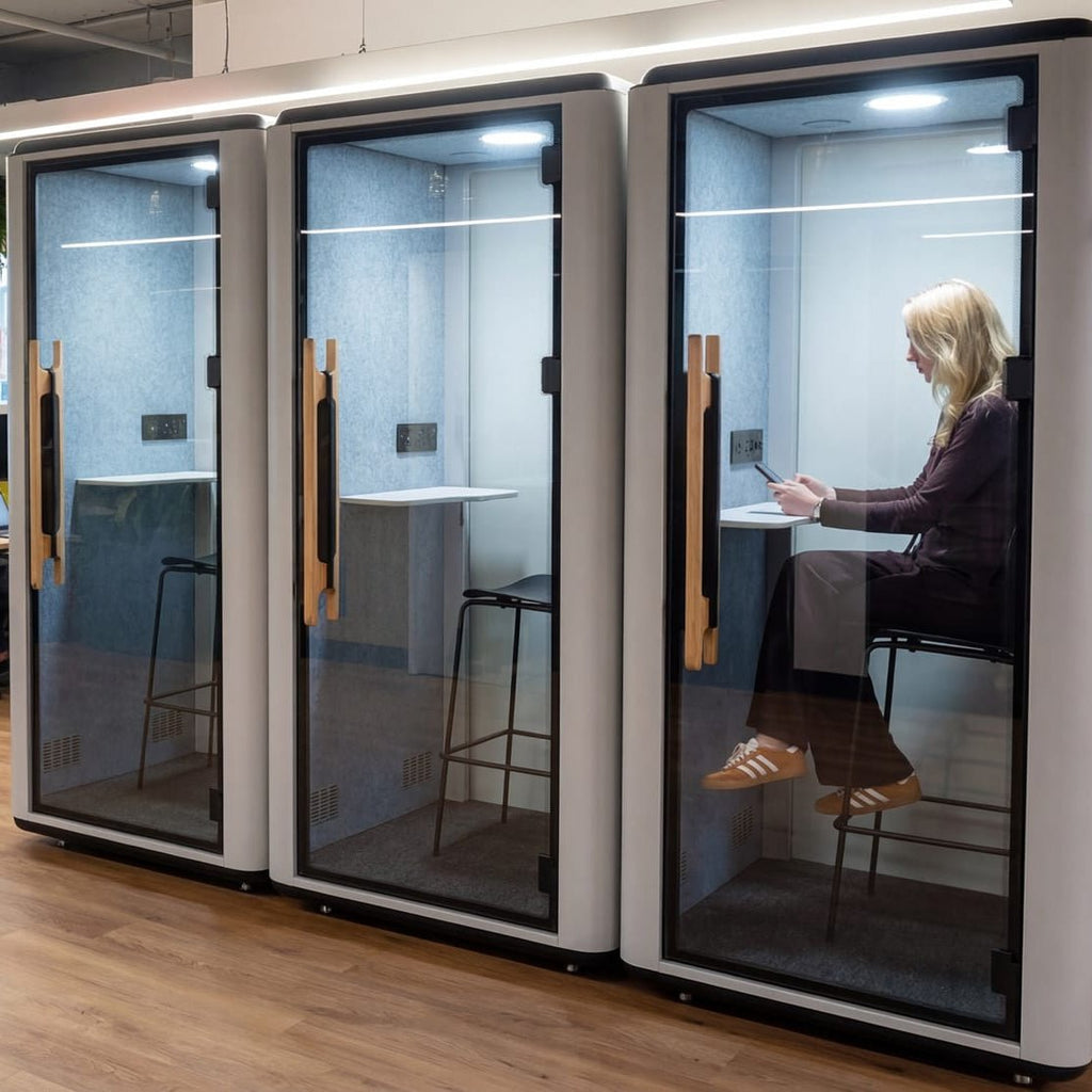 Zeno Phone Booth Acoustic Office POD Room 107.5cm W 99cm D