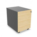 ES Mobileh Pedestal 4 Drawer  SlimSlate Oak Nowy Styl